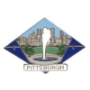 CITY OF PITTSBURGH, PA SKYLINE WITH POINT PARK FOUNTAIN PIN CITY OF PITTSBURGH, PA SKYLINE WITH POINT PARK FOUNTAIN PIN
